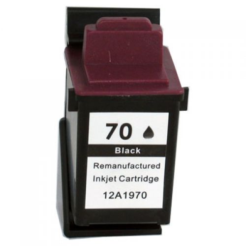 Lexmark Nr.70 (12A1970) fekete utángyártott tintapatron