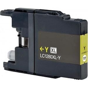 Brother LC1280XL/LC17/LC450/LC77/LC79 yellow utángyártott tintapatron