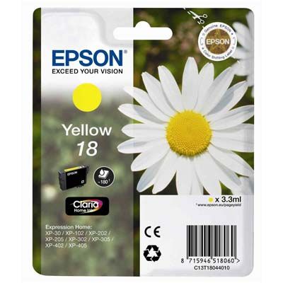 Epson T1804 eredeti yellow tintapatron 