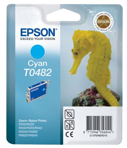 Epson T0482 Cyan eredeti tintapatron