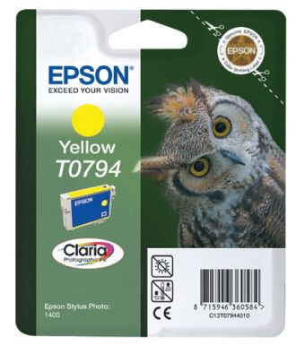 Epson T0794 Yellow eredeti tintapatron
