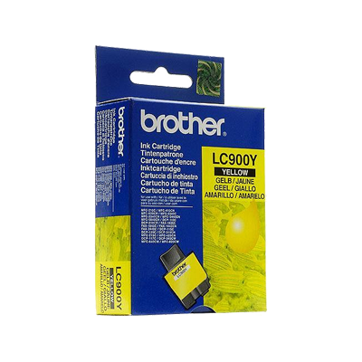 Brother LC900 Yellow eredeti tintapatron
