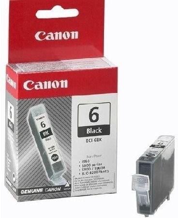 Canon BCI-6Bk eredeti tintapatron