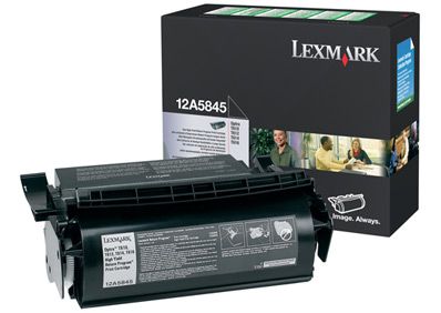 Lexmark 12A5845 fekete eredeti toner 