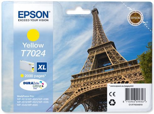 Epson T7024 sárga eredeti tintapatron