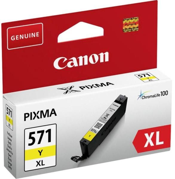 Canon CLI-571 XL sárga eredeti tintapatron 