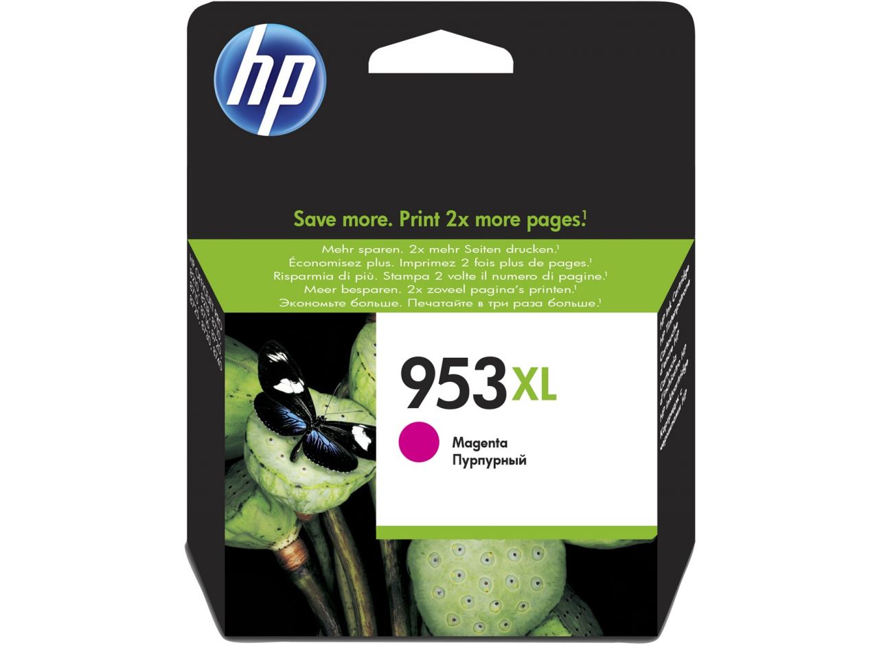 HP No.953XL magenta eredeti tintapatron (F6U17AE) 