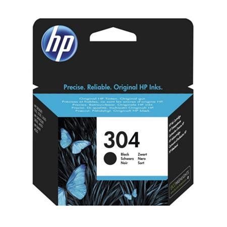 HP No.304 fekete eredeti tintapatron (N9K06AE)