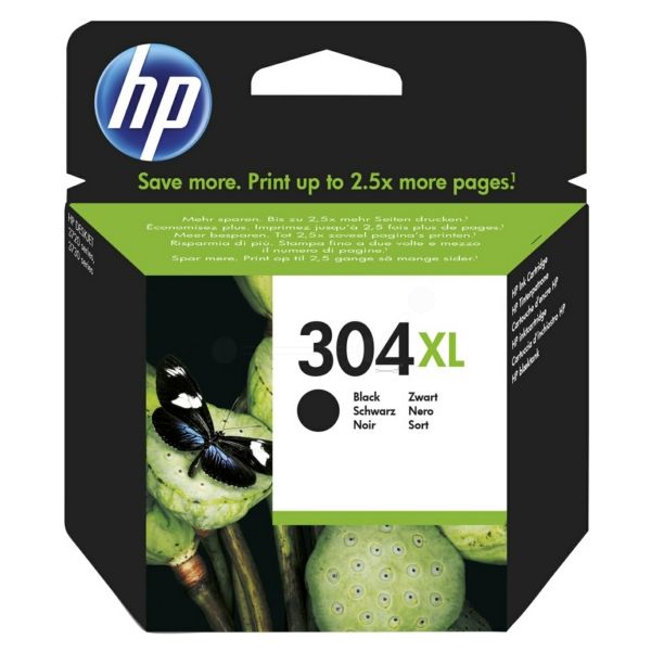 HP No.304XL fekete eredeti tintapatron (N9K08AE) 