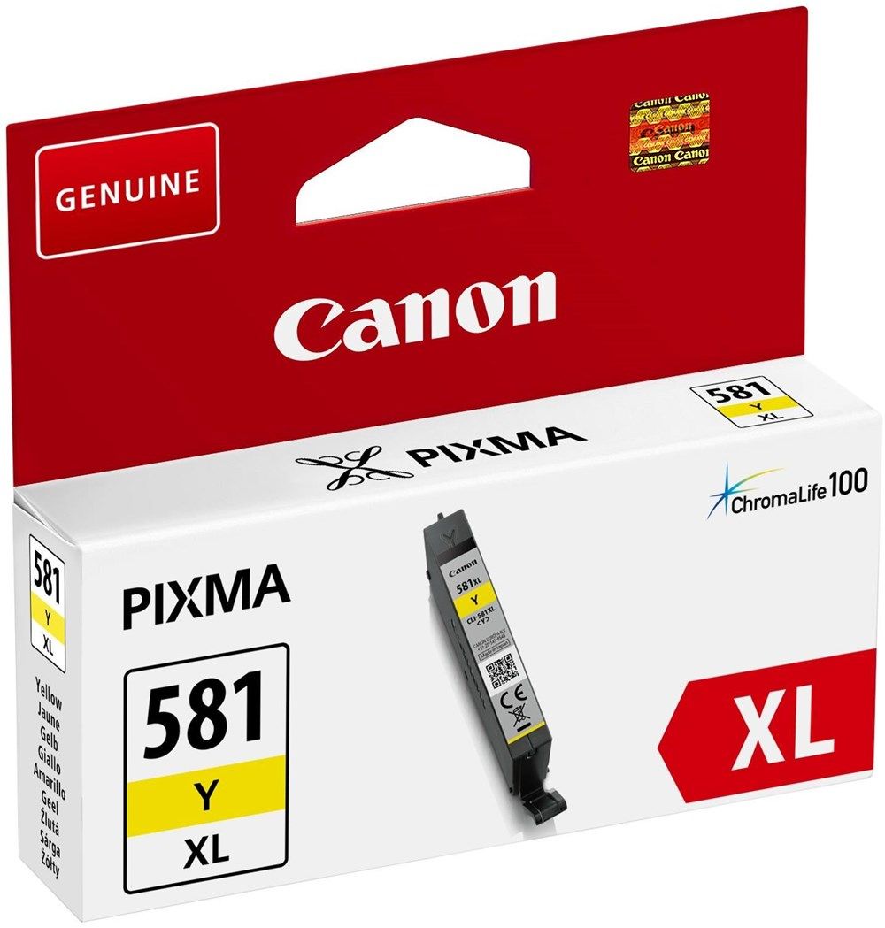 Canon CLI-581XL sárga eredeti tintapatron