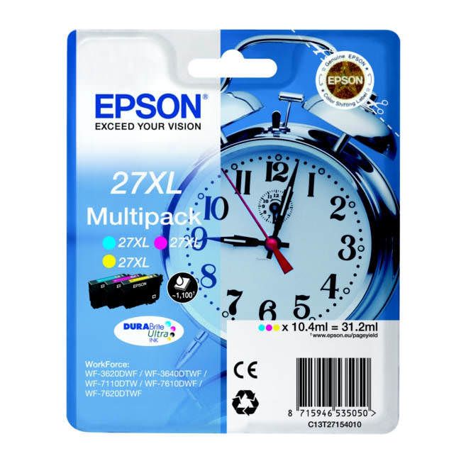 Epson T2715 eredeti multipack (27XL multipack) 