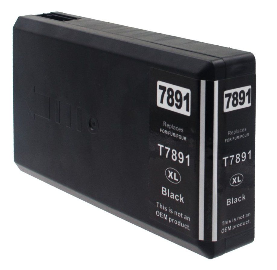 Epson T7891 fekete utángyártott tintapatron
