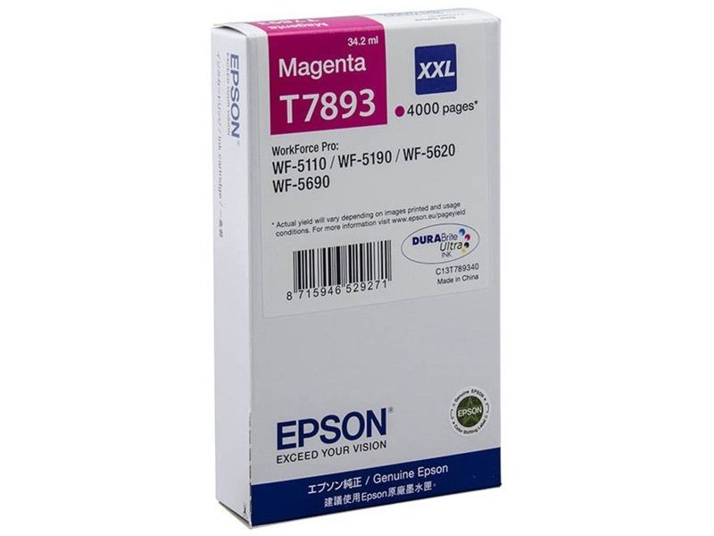 Epson T7893 magenta eredeti tintapatron